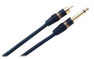Buy MONSTER CABLE Interconnect Cables; 2 Meter - 1/4" to RCA plugs ...
