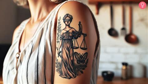 8 Iconic Scales Of Justice Tattoo Designs For Legal Minds