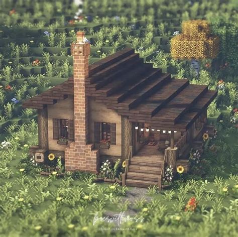 Image result for Minecraft Log Cabin Tutorial