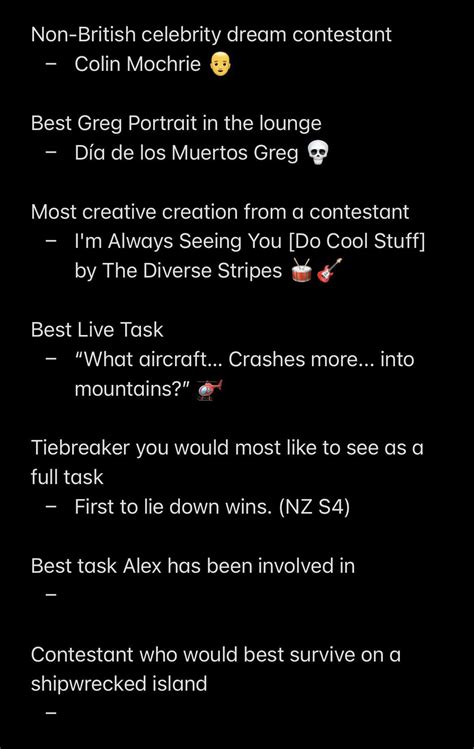 Image result for Taskmaster Make Alex Bra