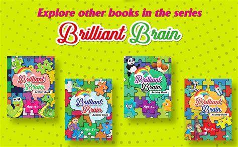 Buy Brilliant Brain Activity Age 4 + Book Online at Low Prices in India ...