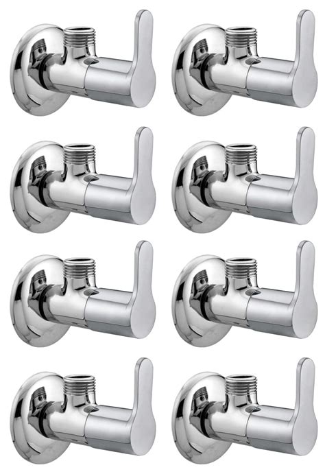 DRIZZLE Brass Fusion Angle Valve Stop Cock For Bathroom Taps Geyser And ...