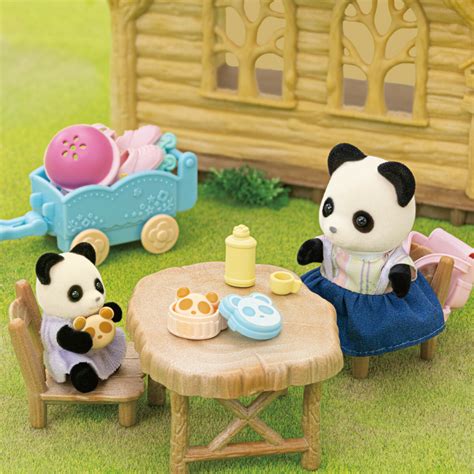 Calico Critters Cycle & Skate Set Panda Girl on Classic Toys - Toydango
