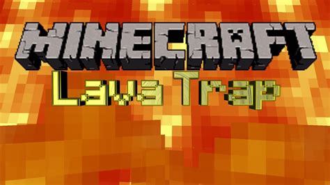 Image result for Minecraft Lava Trap Tutorial
