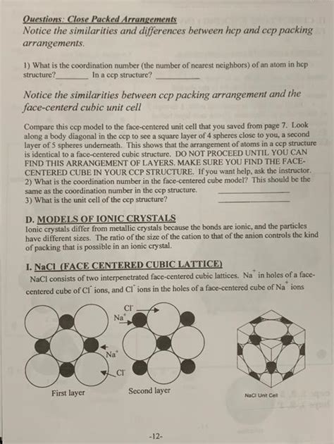 Image result for Hexagonal Close Packing