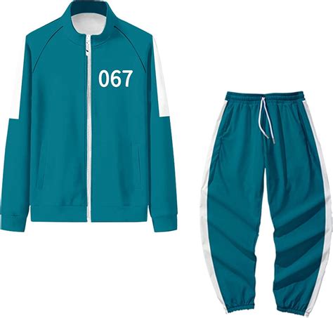 Sunwanar Squid Game Costume Halloween Cosplay Props Tracksuit India | Ubuy