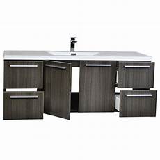 Contemporary Bathroom Vanity by 55 Inch Wall Mount Contemporary Bathroom Vanity Grey Oak Contemporary Bathroom Vanity