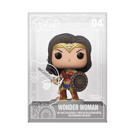 Buy Pop! Die-Cast Wonder Woman with Sword & Shield at Funko.