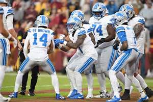 Washington player punches Amon-Ra St. Brown, so Detroit Lions go for 2 ...