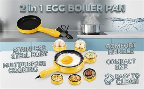 Buy Drumstone-𝟏𝟓 𝐘𝐞𝐚𝐫𝐬 𝐖𝐚𝐫𝐫𝐚𝐧𝐭𝐲-2 in 1 Egg Boiler with Handle Stainless ...