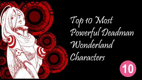 Top 10 Most Powerful Deadman Wonderland Characters - YouTube