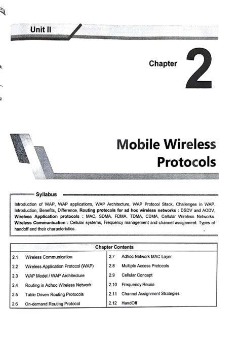 MC unit 2 - good notes for insem preparation - r;::::==== Syllabus ...