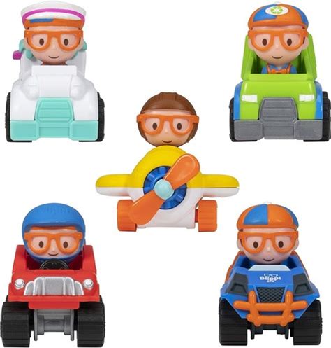 Buy Blippi Mystery Mini Mobiles Assortment - Features Character Toy ...