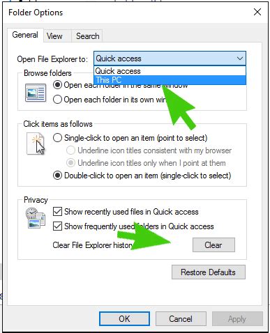 Image result for File Explorer Windows 10 Quick Access
