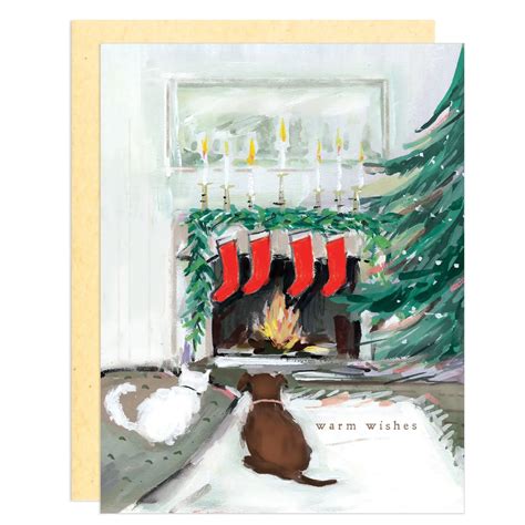 Warm Wishes Card – Red Barn Mercantile - Old Town Alexandria