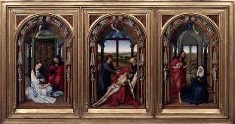 Mary Altarpiece (1445) by Rogier van der Weyden – Artchive