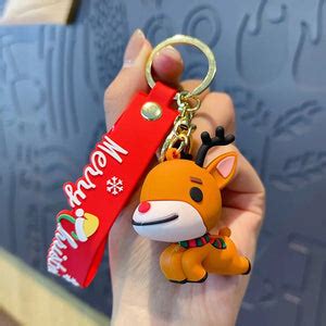 Cute Christmas 3D Keychain Online