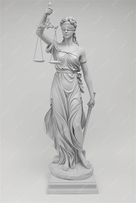 Premium Photo | Themis female with scales with a blindfold honesty court fair sentence justice ...