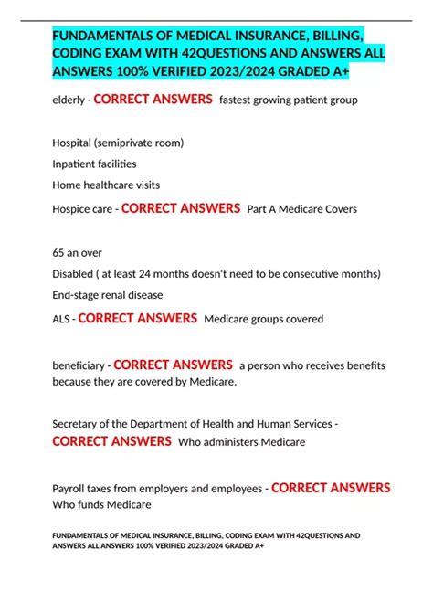 Medical Coding Exam Questions 的图像结果