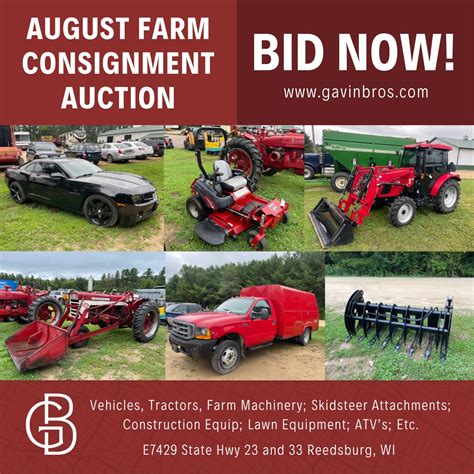 Gavin Bros Auctioneers & Real Estate | Reedsburg WI