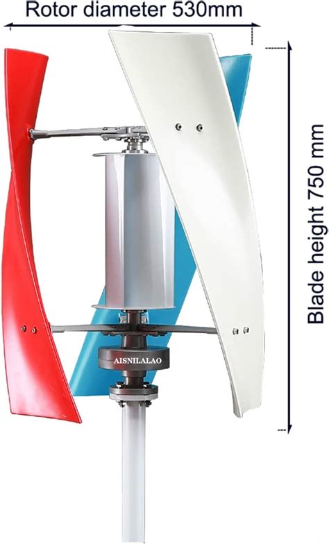 AISINILALAO 10000W Low Speed Vertical Axis Wind Turbine, 3 Phase India ...