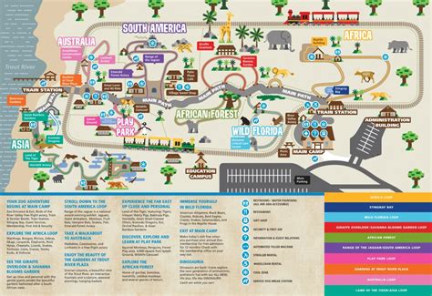 Jacksonville Zoo Map (2025 - 2021) - All Maps
