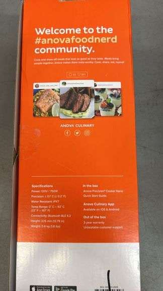 Image result for Anova Precision Cooker Mini Packaging Box