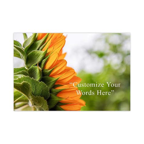 SIGNOOGLE Sun Flower Customize Wallpapers Gift Personalized Your Words ...