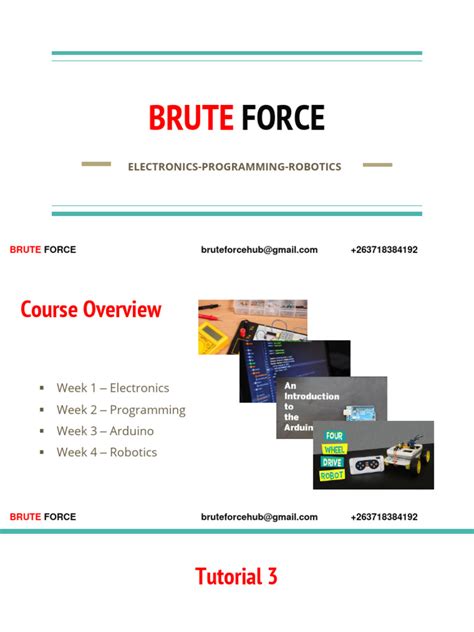 Arduino Software Tutorial 4 的图像结果