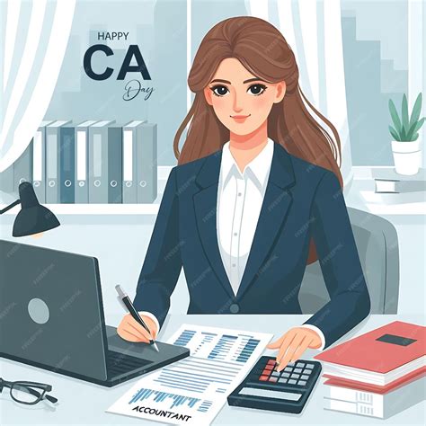 Premium Photo | Chartered Accountant Post Chartered Accountant Day ...