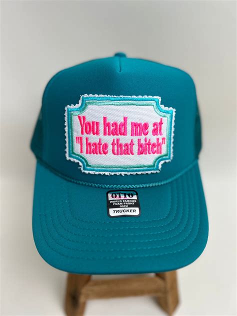 You Had Me Trucker Cap | Funny trucker hat, Custom trucker hats, Funny hats