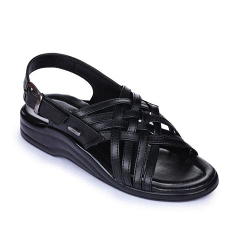Buy Coolers Formal (Black) Sandals For Men 7123-84 By Liberty