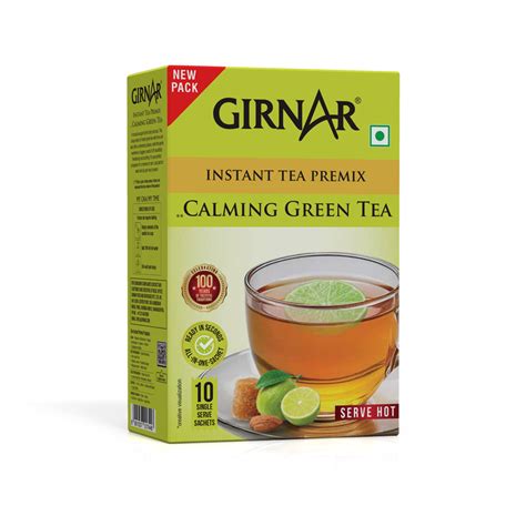 Girnar Instant Premix Calming Green Tea – Girnar Tea