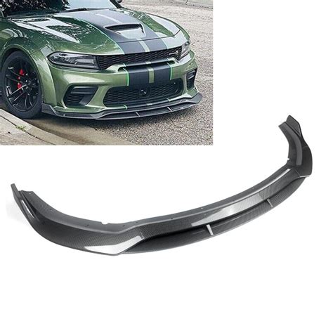 Buy Front Bumper Lip Spoiler Splitter 4-Pieces Compatible with for ...