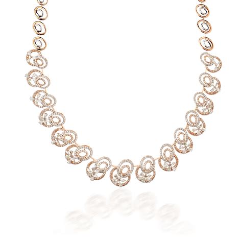 Breath-Taking Diamond Necklace Set – Khanna Jewellers
