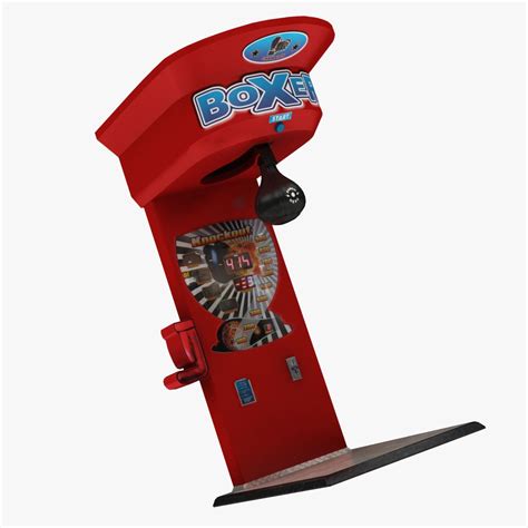 Boxing Arcade Machine 3D Model $39 - .obj .max .fbx - Free3D