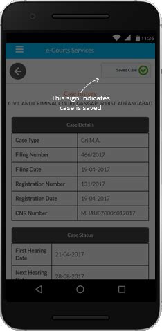 Help - eCourts Services App