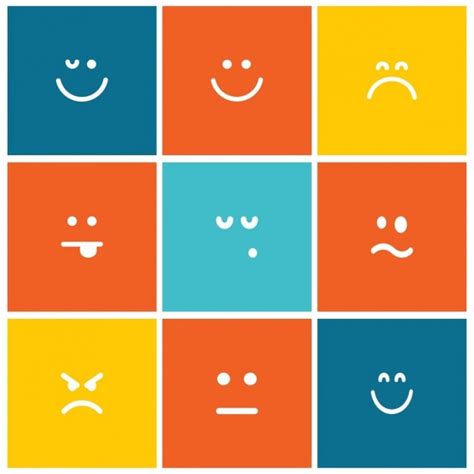 Emoji icons | Free Vector
