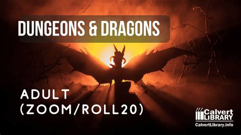 Dungeons & Dragons - ADULT (Zoom/Roll20), Online event, Prince ...