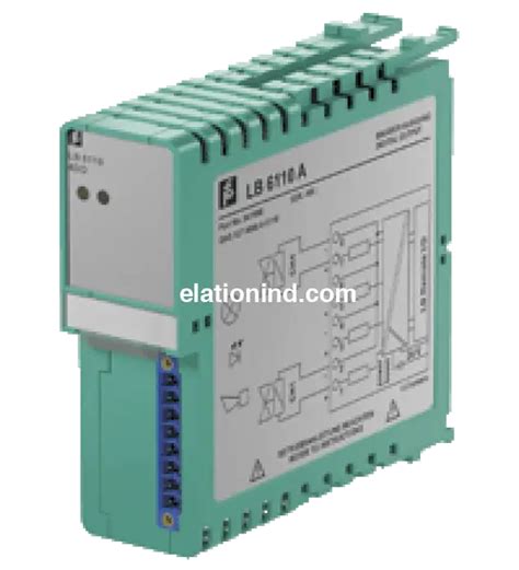 LB6111ER Digital Output with Shutdown Input by Pepperl-Fuchs — Elation ...