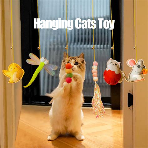 Hanging Bouncing Cats Toy ( Set Of 3 ) – Pets Get Best