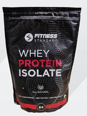 Fitness Standard's Instantized 100% Whey Protein Isolate 1 kg (All ...