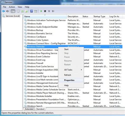 Image result for Windows Defender Service