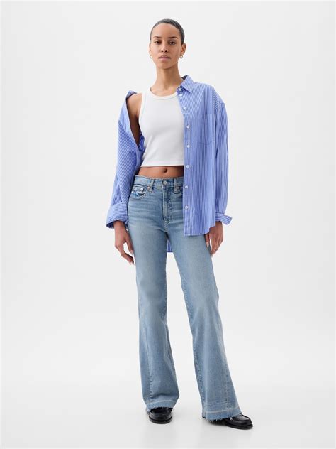 High Rise '70s Flare Jeans | Gap