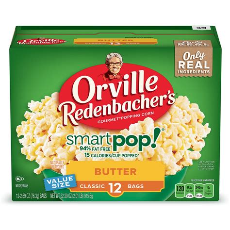Orville Redenbacher's Smart Pop Butter Microwave Nepal | Ubuy