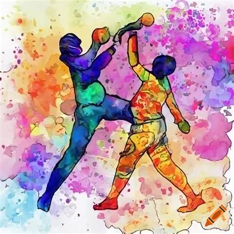 Image of refined player-versus-player on Craiyon