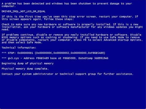 Image result for Blue Screen Computer Crash