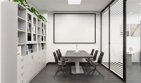 小型40平办公室装修效果图-上海办公室装修可鼎设计有限公司