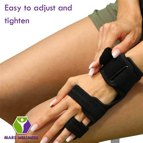 Mars Wellness Boxer Fracture Splint - 4th or 5th Metacarpal Splint Hand ...