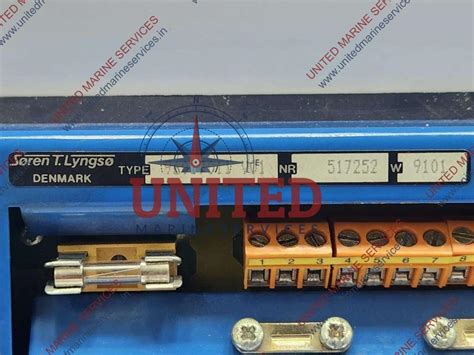 SOREN T.LYNGSO EGS 2000 GOVERNOR CONTROL PANEL 96017011 V01 517252 W ...